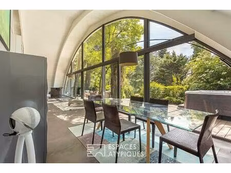 maison d'architecte avec piscine