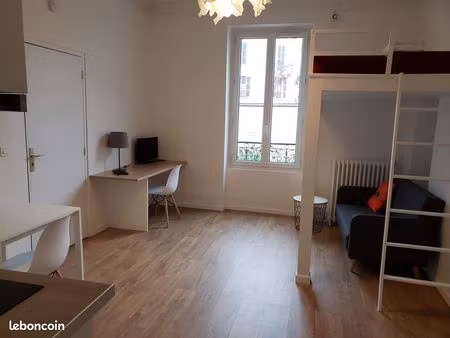 agréable studio meublé 20m2  idéal étudiant