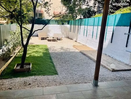 t3 avec terrasse et jardin et climatisation