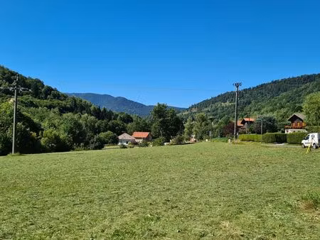 terrain plat constructible avec point d'eau naturel