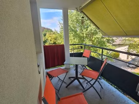 charmant t2 meublé 40m² à margencel – vue dégagée & calme absolu