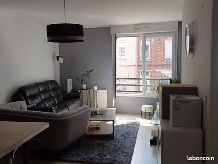 appartement t2 meublé avec parking 48m² béthune