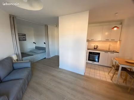 charmant studio meublé de 33 m² – résidence de standing avec parking privatif