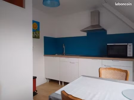 a louer t2 meublé bourg plogonnec
