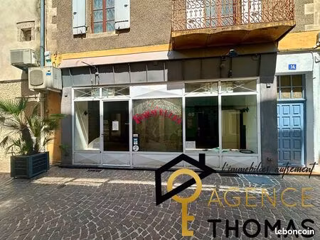 local commercial 40 m² aubenas