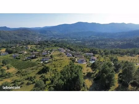 a vendre terrain à bâtir les vans 07 les assions 07140  1602 m2  eau  électricité  tout à 