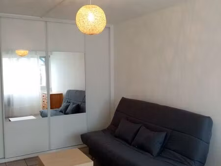 appartement t1bis situé proche du parc rivière