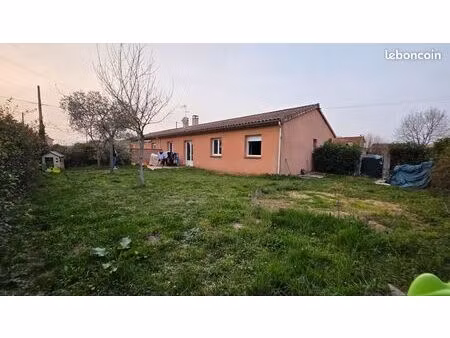 maison plein pied avec jardin