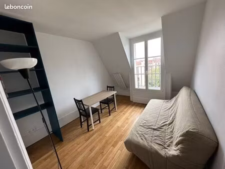 à louer – f2 meublé de 28 m² – colombes les vallées