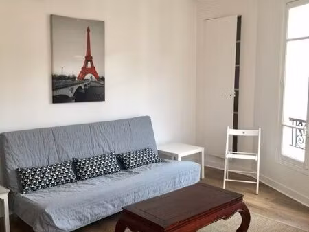 charmant studio à louer à levallois