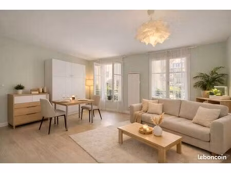 magnifique studio de 34 93m2 à montlhéry  vendu avec son garage équipé pour ve