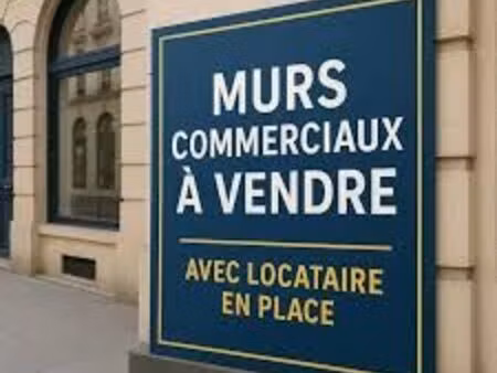 murs de commerce occupés