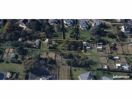 terrain de loisirs 1109m² avec verger  cabanon et hangar – mont olympe