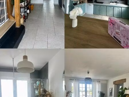 maison familiale de 169 m2 - 5 chambres - terrain de 2100 m2