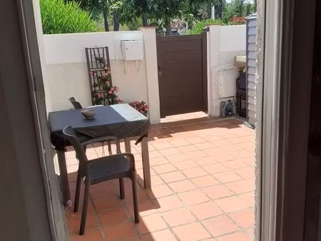 port leucate maison de plain pied 35 m2