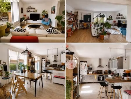 morsang-sur-orge - vieux bourg - appartement familial 94 m² - 3 chambres - 150 m² d'extéri