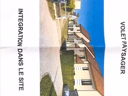 terrain 2200m2-permis validé 4 maisons- investisseur- saint escobille