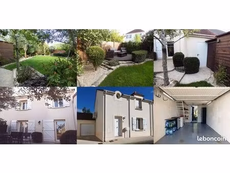 maison 80m² + jardin paysager + garage - les molières (91470)