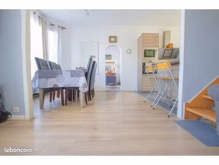 maison familiale 125m² – 4 ch. – chauffage neuf – jardin 380m² – morsang