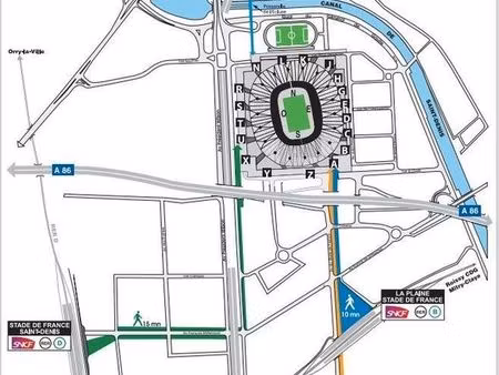 grande place de parking sécurisée – métro front populaire