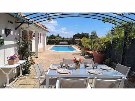 villa lumineuse 130m2 - 4 chambres -piscine- terrain 929m2
