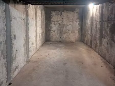 ◊ à louer : box fermé/parking - bas montmorency (7 min à pied gare d'enghien)