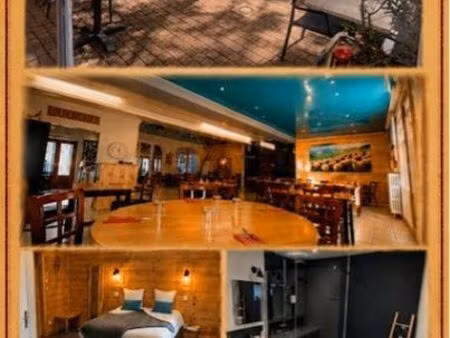 hôtel-restaurant 22 chambres + murs commerciaux - axe a75 - fort potentiel