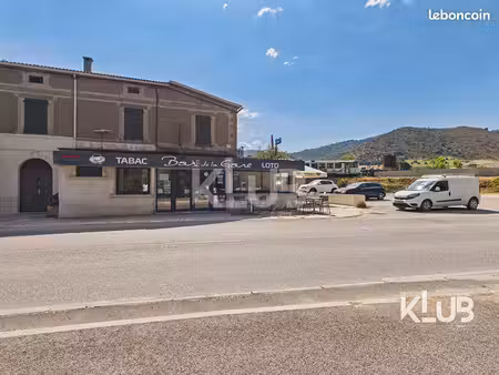bar  fdj  fonds de commerce  tabac 118 m² morosaglia