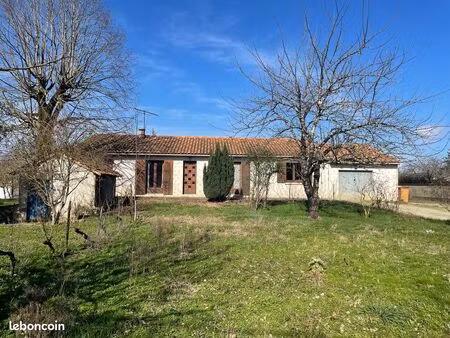 à vendre – pavillon 126 m² à claix (16440) 6 pièces