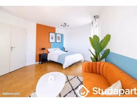 chambre 1 pièce 10 m²