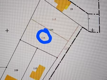 terrain 1 259 m² plassac
