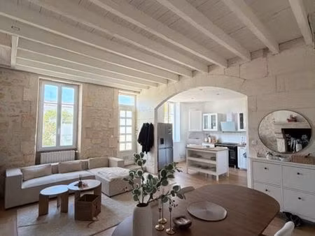 maison en pierre rénovée 134m² gond-pontouvre