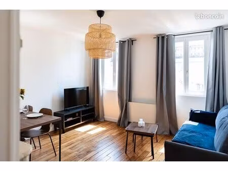 t2 meublé refait à neuf – rue des bourguignons  bois-colombes
