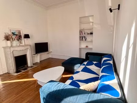 asnières-sur-seine – 3 pièces meublé de charme – 62 m² – proche gare