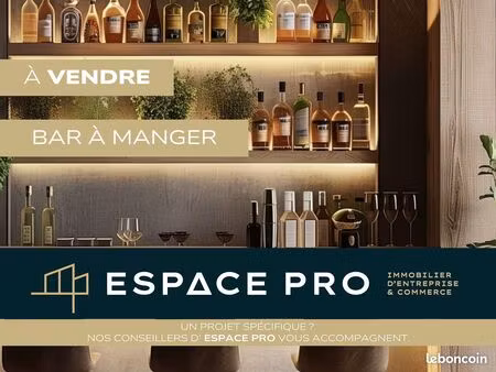 bar  fonds de commerce 50 m² caen