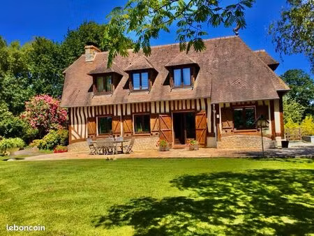 maison normande de charme - 125m2 - terrain 8000m2 - deauville 10 min