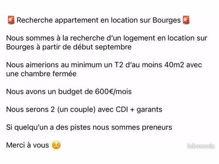 appartement bourges