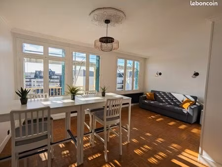 location appartement centre-ville t3 de 66m² balcon jardin