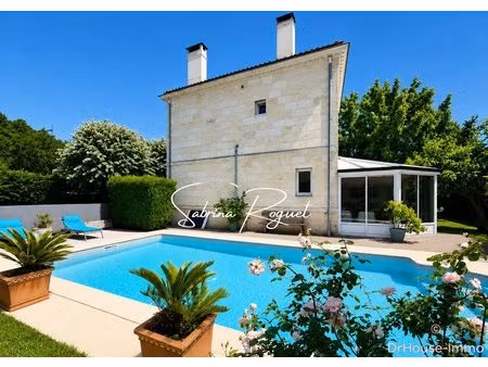 bègles 33130 belle maison en pierre de 4 chambres avec piscine et studio
