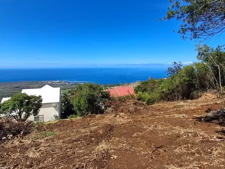 parcelle de terrain ravine sèche 548m²
