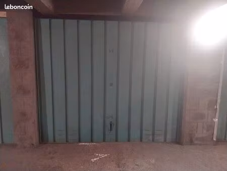 garage box fermé