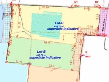 terrains a vendre secteur ouest
