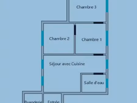 location 3-4 pièces