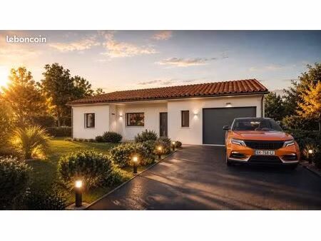 projet de construction d'une maison 105 m² avec terrain à juillac (19)