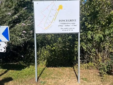 vente de terrain à bâtir
