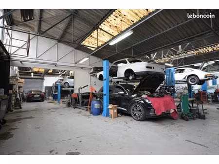 à vendre – fonds de commerce garage automobile spécialisé porsche et véhicule de sport et 