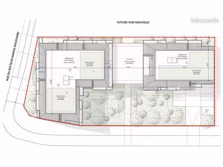 appartement 2 pièces 46 m²