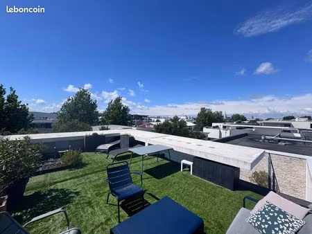 appartement t3 76m² - rooftop