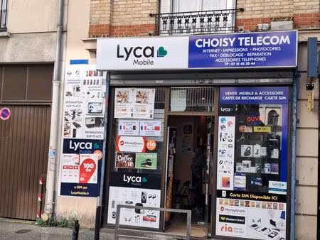 vente fonds de commerce choisy-le-roi