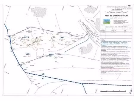 terrain 943 m² velars sur ouche